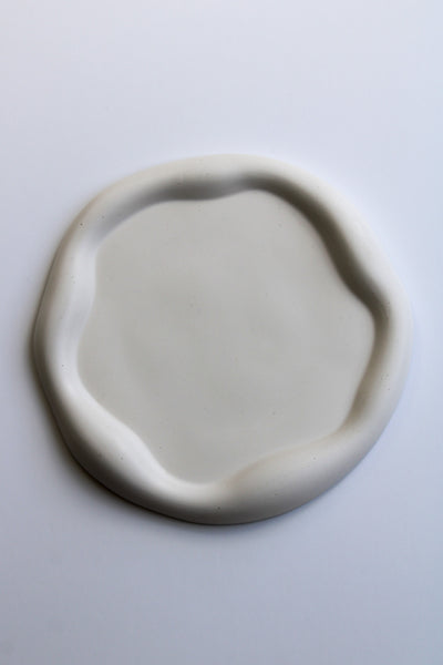 Modern Cloud Tray – Decorative Trinket Tray Black, White & Beige