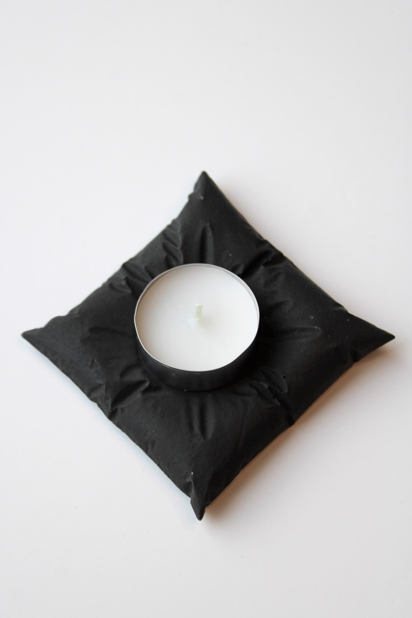 Stone Pillow Tealight Candle Holders