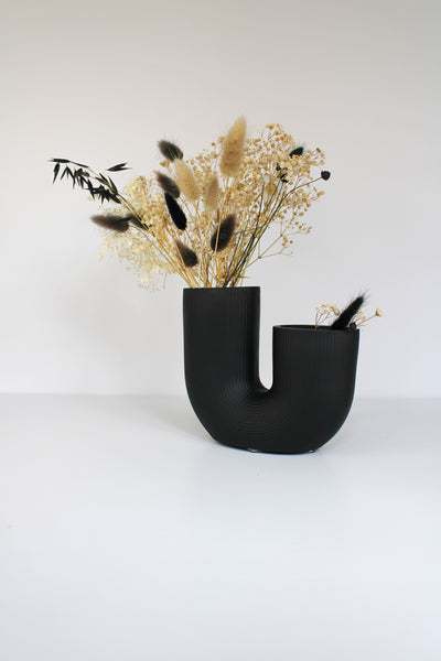 Modern U Vase | Geometric Vase