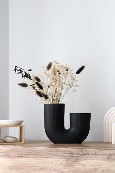 Modern U Vase | Geometric Vase