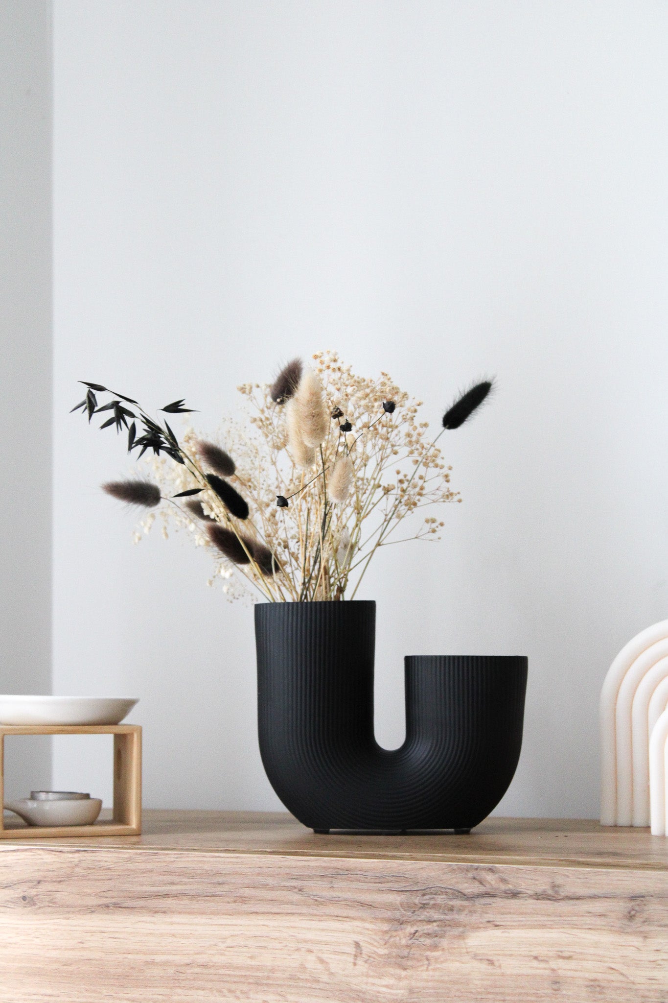 Modern U Vase | Geometric Vase