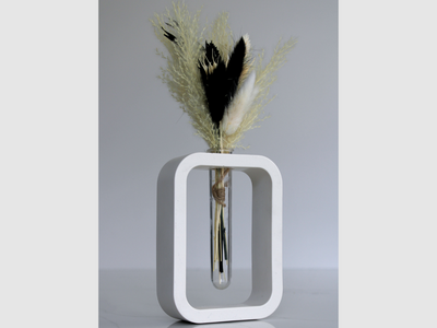 White Vase | Rectangular Mini Vase