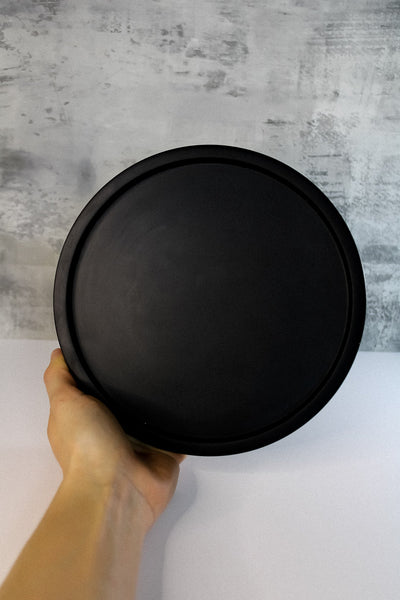 Black Tray | Medium Round Tray - Pascal Studio