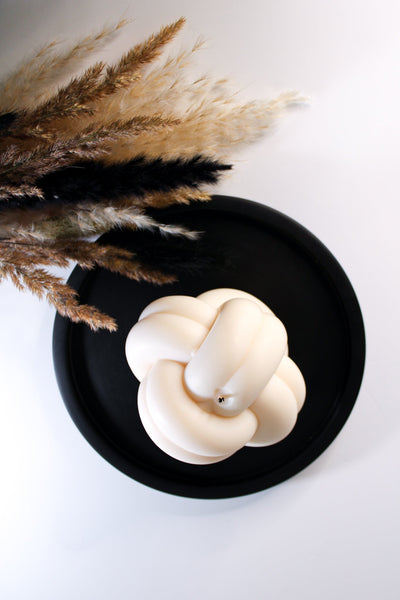 Black Tray | Medium Round Tray - Pascal Studio