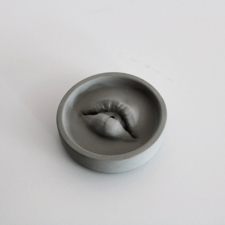 Dark Grey Incense Holder | Incense Stick Burner - Pascal Studio